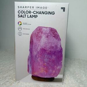 Sharper Image LED Himalayan Salt Lamp